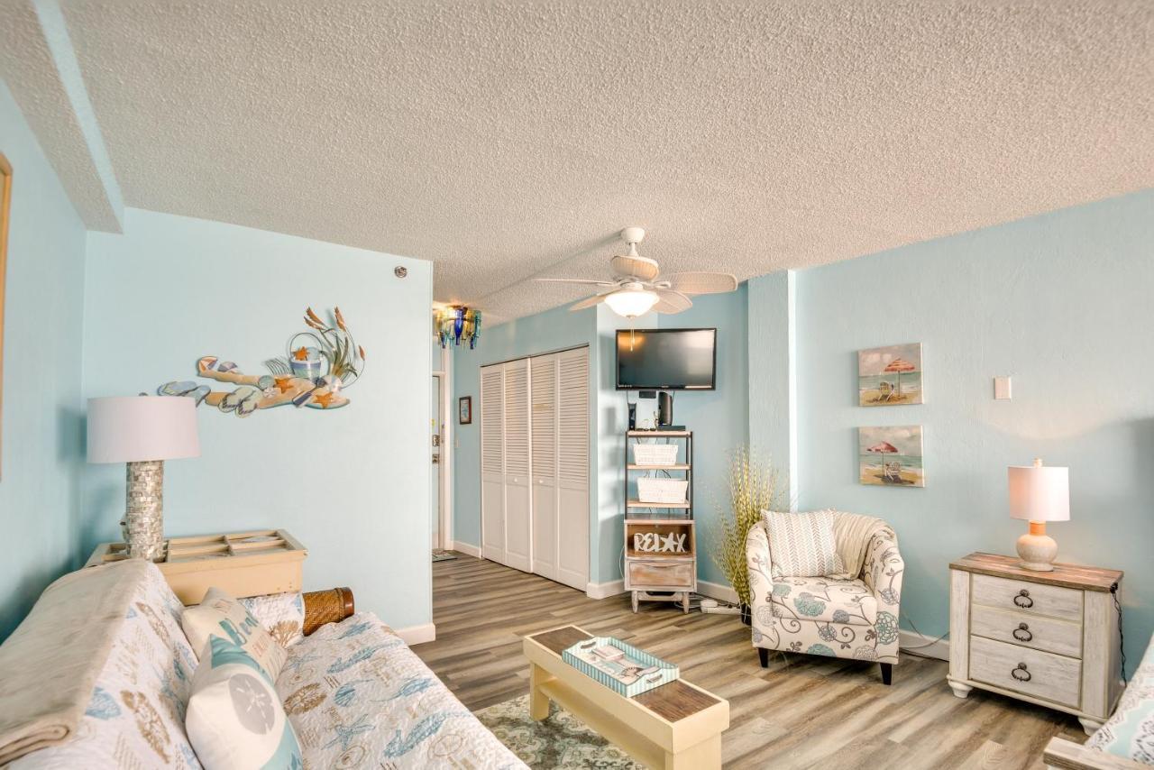Updated Daytona Beach Oceanfront Studio! Buitenkant foto