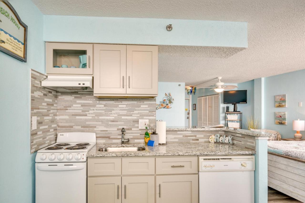 Updated Daytona Beach Oceanfront Studio! Buitenkant foto