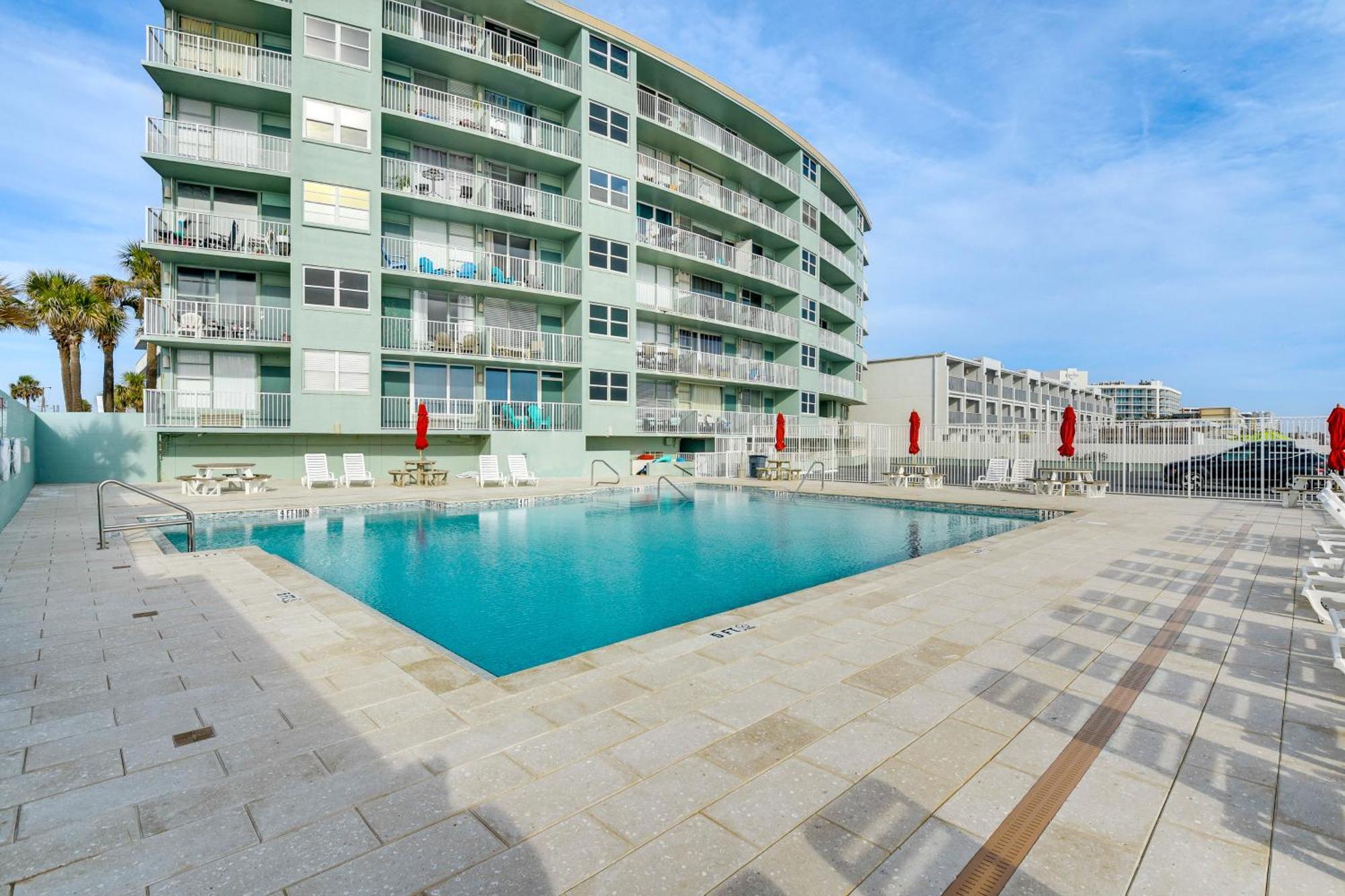 Updated Daytona Beach Oceanfront Studio! Buitenkant foto